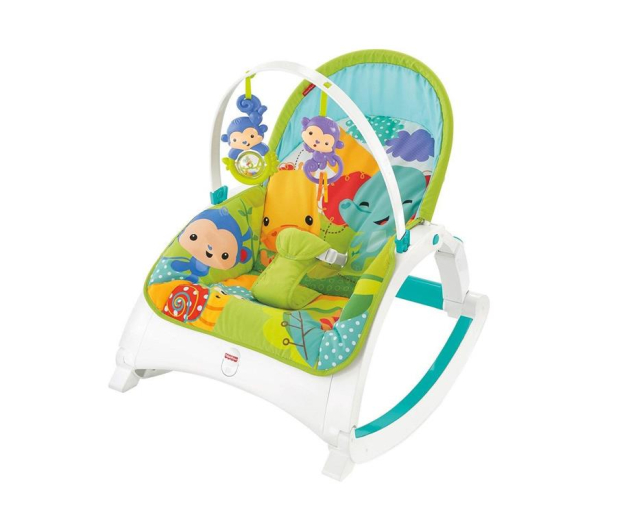 Fisher-Price Fotelik bujaczek "Od Niemowlaka do Przedszkolaka" - 290776 - zdjęcie